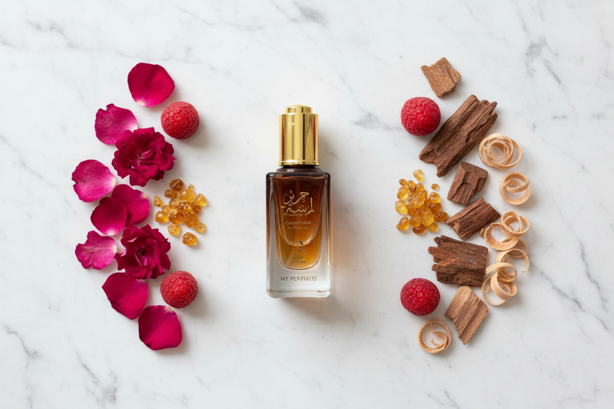 LAMSAT HARIR OIL with Fragrance Notes